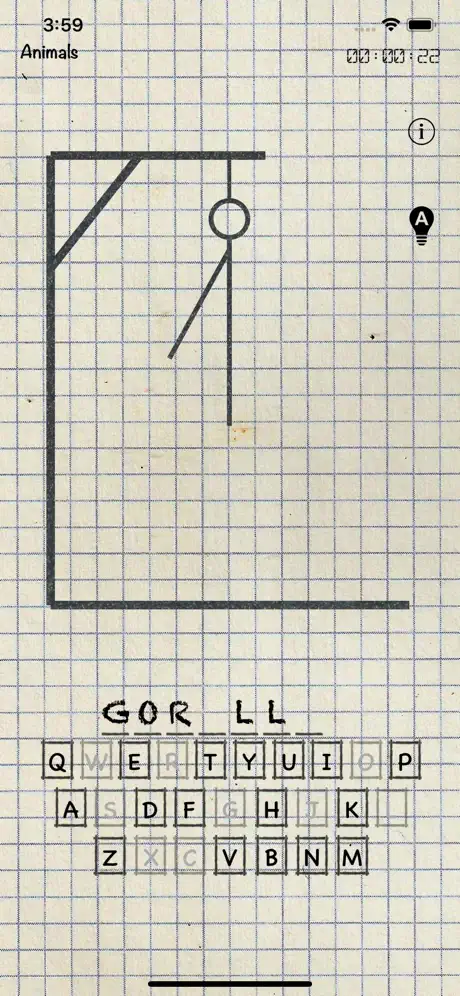 hangman - words game