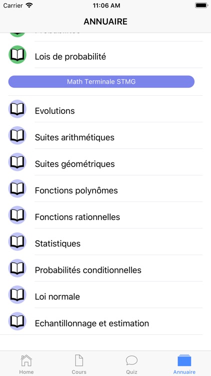 Maths Terminale ES screenshot-5