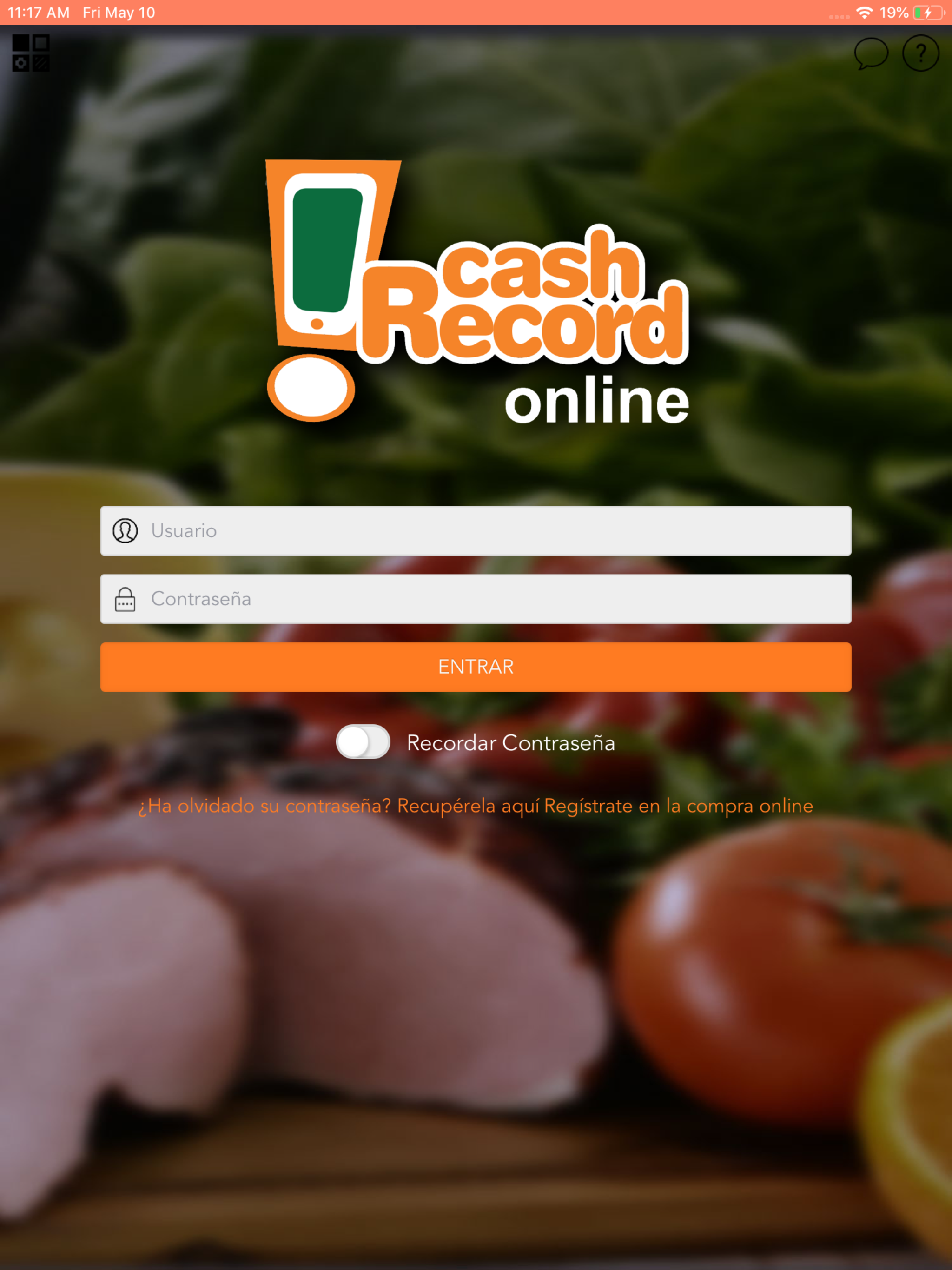 Cash Record Online