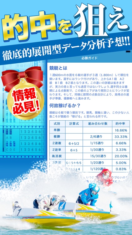 稼げる!競艇予想アプリ