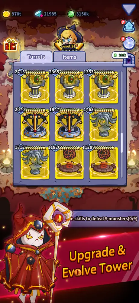 Idle Defense: Dark Forest