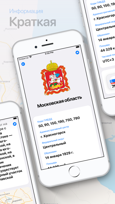 Screenshot #2 pour Регионы — Коды регионов России