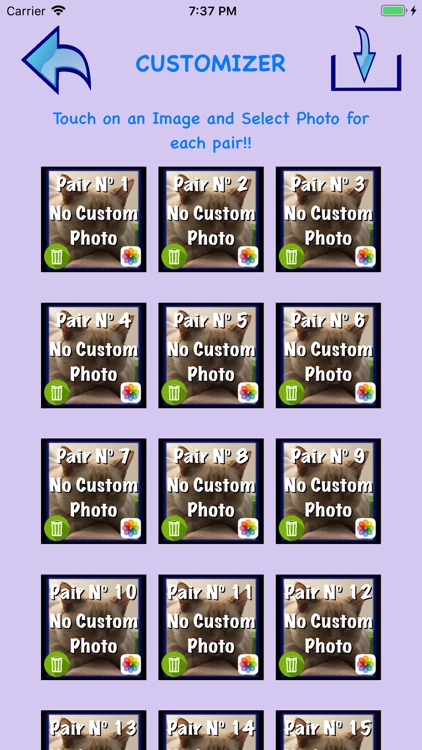 Custom Pairs of Cards. screenshot-9