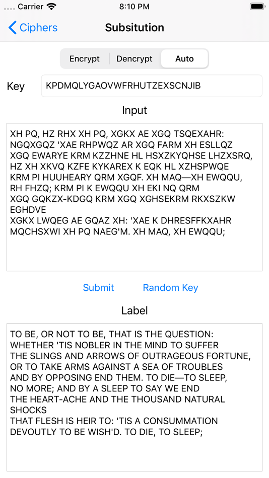 #10. The Cipher (iOS) 由: Logan Richards