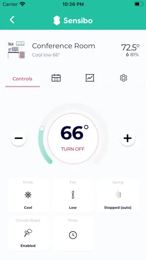 Sensibo screenshot 4