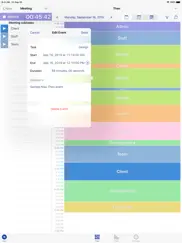 now then time tracking iPad Captures Décran 4