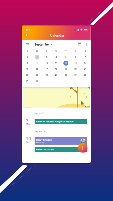 App screenshot