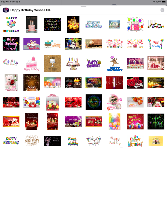 Screenshot #4 pour Happy Birthday Wishes GIF