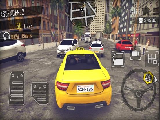 Screenshot #4 pour Open World Driver - Taxi 3D