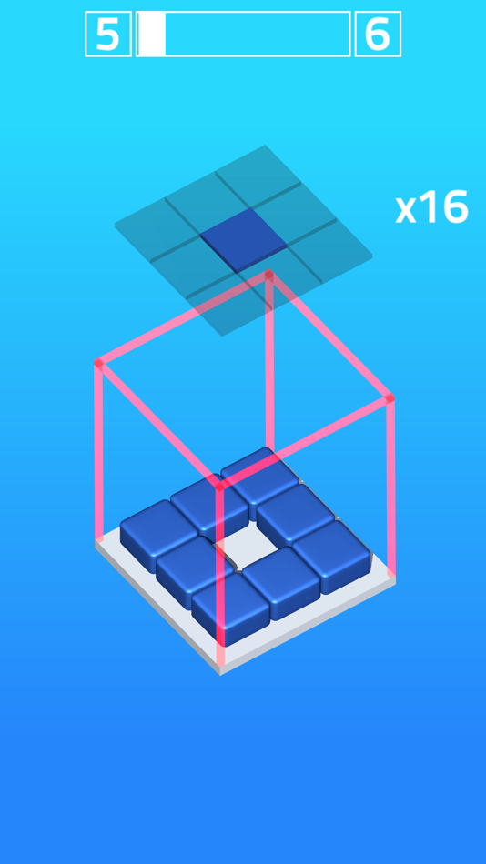 #7. Falling Cubes : Gravity Puzzle (iOS) 由: kerem yokuva