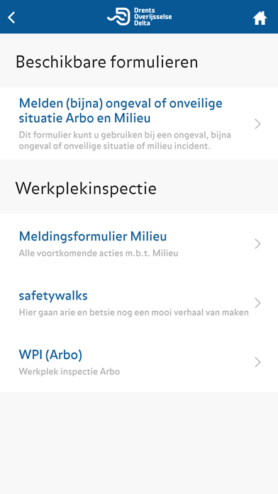 Veilig werken Screenshot