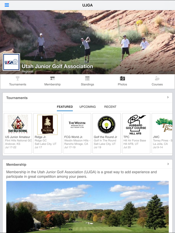Screenshot #4 pour Utah Junior Golf Association