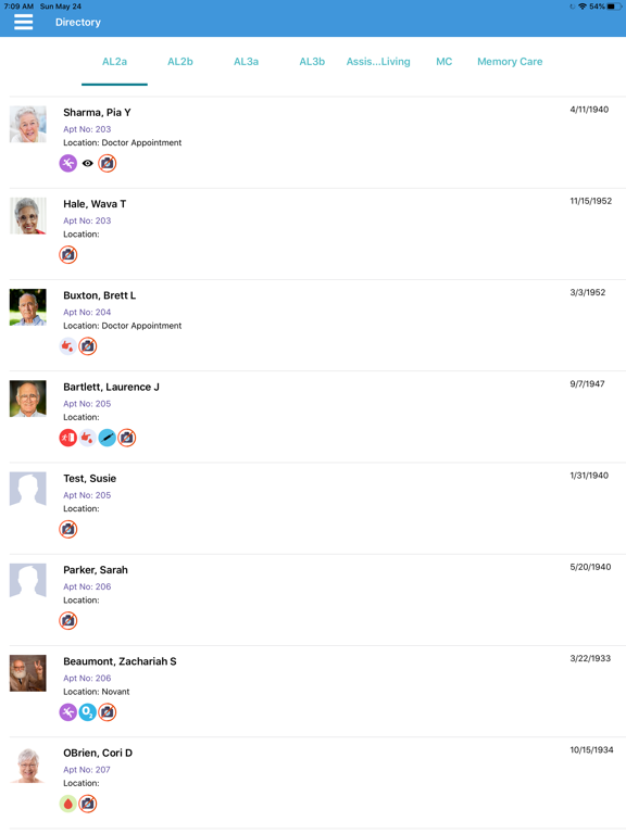 CareSynchrony Caregiver iPad screenshot 3 - Business app