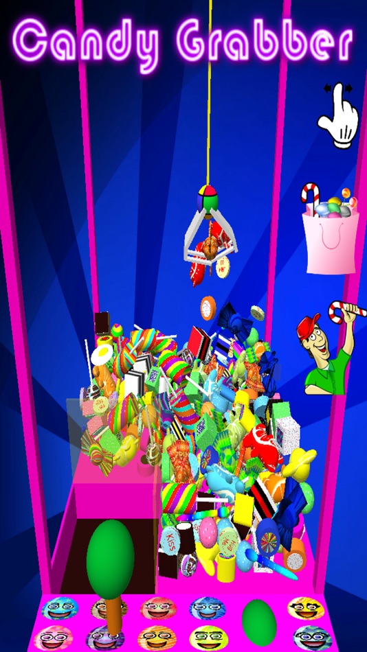 #5. Candy Grabber (iOS) By: Galatic Droids