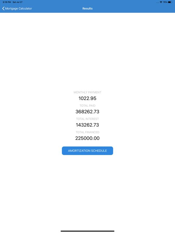 Screenshot #5 pour Calculatrice hypothécaire Prêt