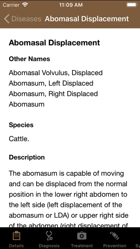 Veterinary Handbook screenshot 4 of 5