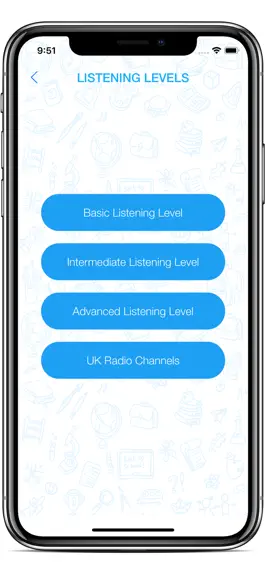 Game screenshot IELTS Listening - 3 levels apk