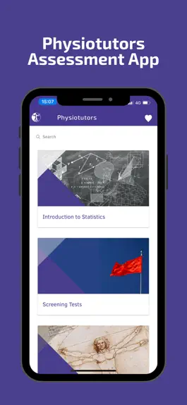 Game screenshot Physiotherapy Assessment App mod apk