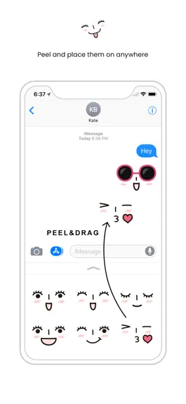 Game screenshot Face Emojis Sticker Pack apk