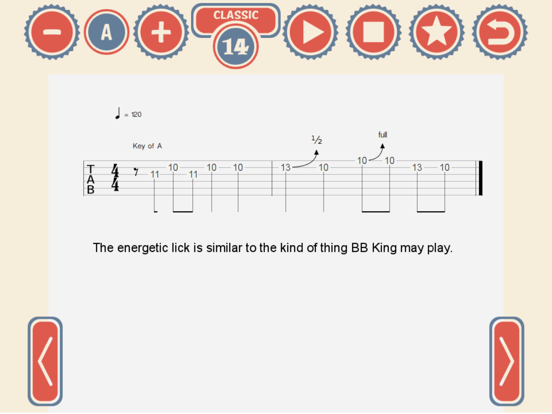Screenshot #4 pour 144 Blues Guitar Licks