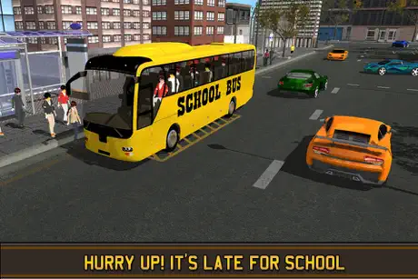 Schoolbus Driver Duty Sim 3d