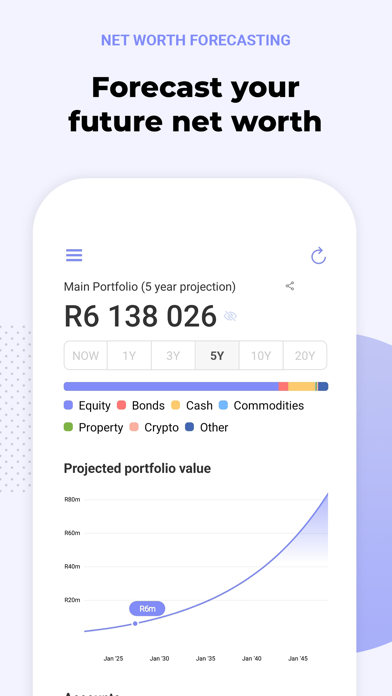Simfolio - Financial Planner Screenshot