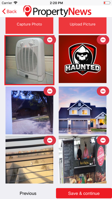 App screenshot
