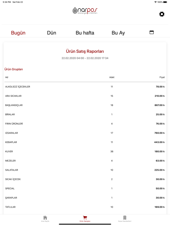 Screenshot #5 pour NarPOS Patron