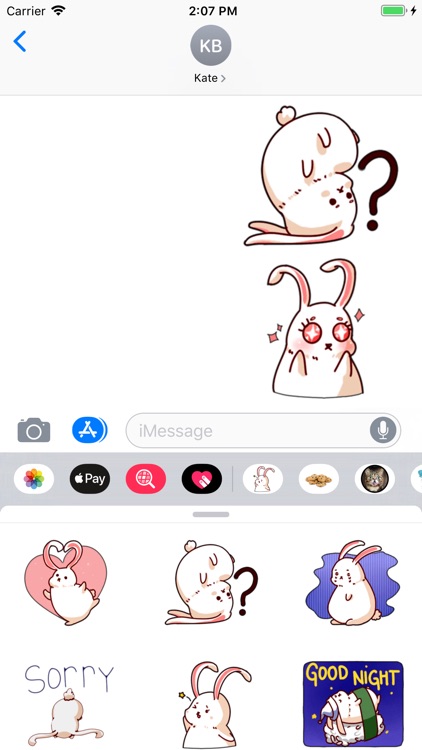 Lovely Rabbit Sticker Pack