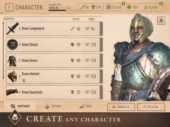 The Elder Scrolls: Blades iPad app afbeelding 4