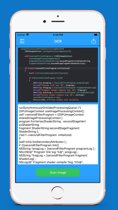 Screenshot #3 pour Document Scanner & OCR