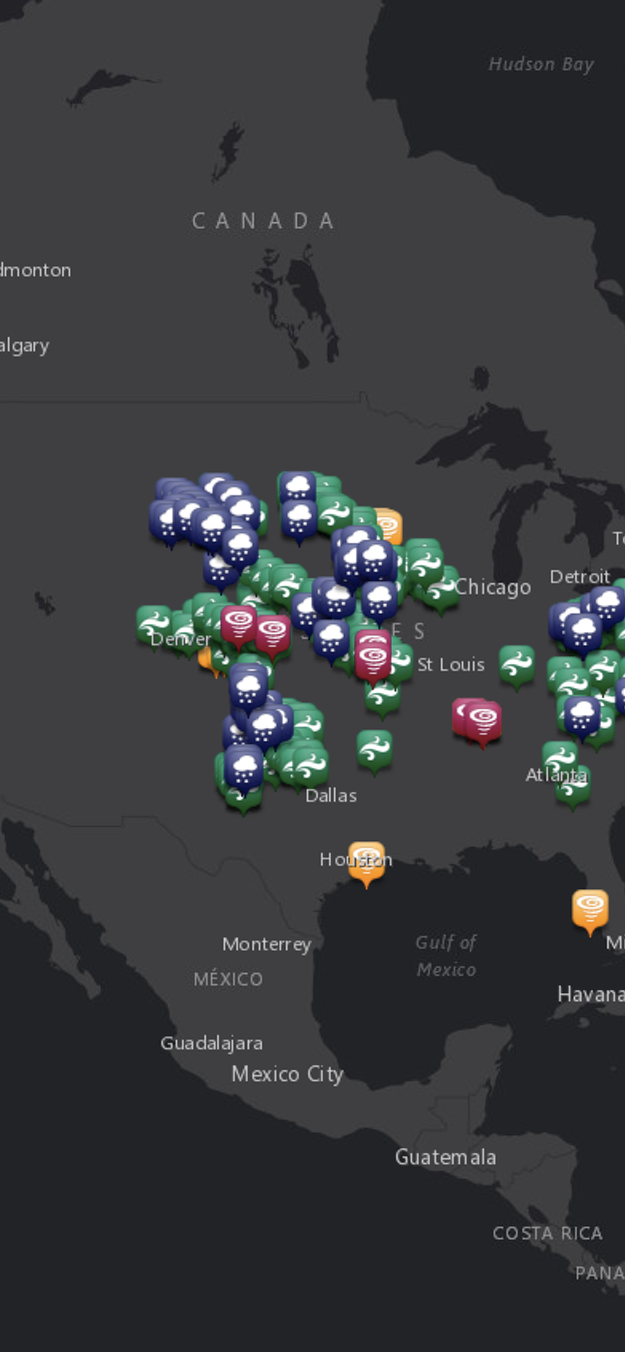 US Weather Tornado Reports