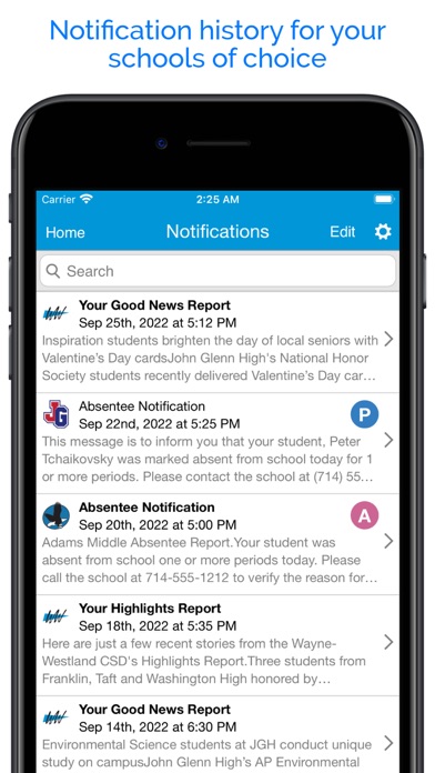 Wayne-Westland Schools Screenshot