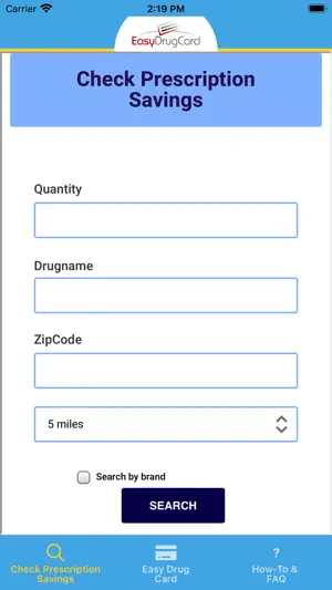 Easy Drug Card screenshot 1