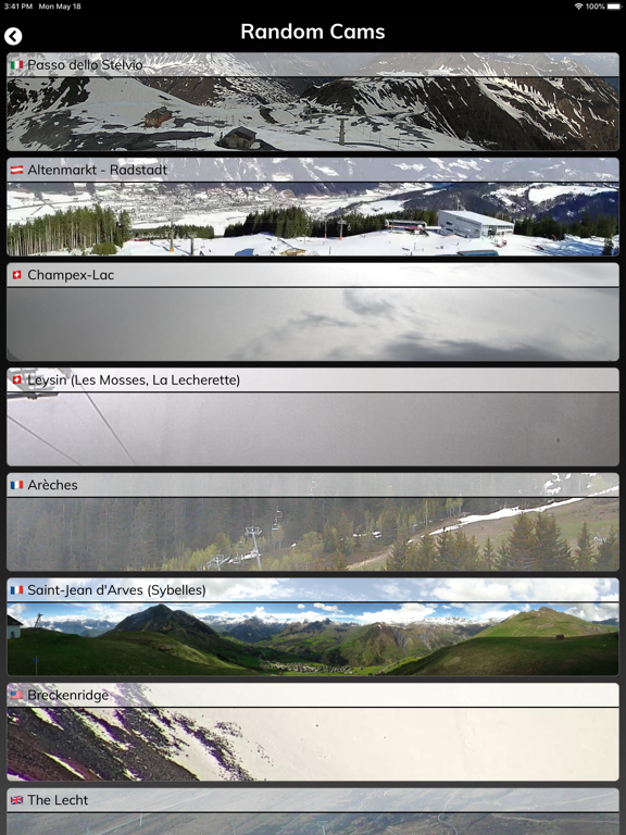 Screenshot #5 pour Ski Webcams
