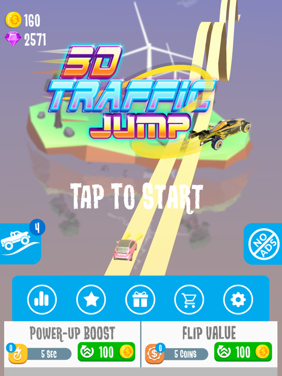 Screenshot #4 pour Traffic Jump 3D