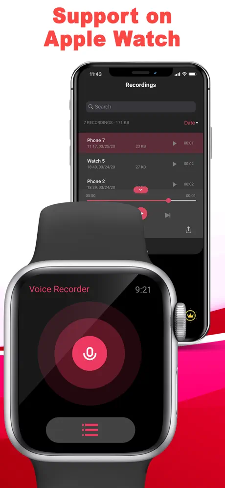 Voice Recorder Plus App