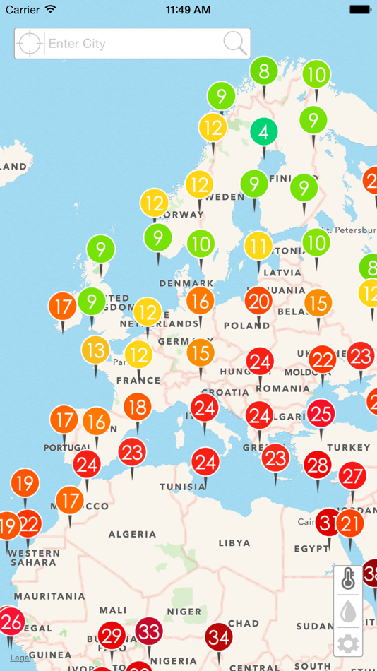 Weather Map - Netatmo stations - 1.4 - (iOS)