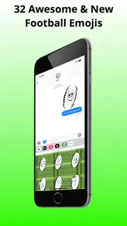 football emojis - touchdown iphone screenshot 2