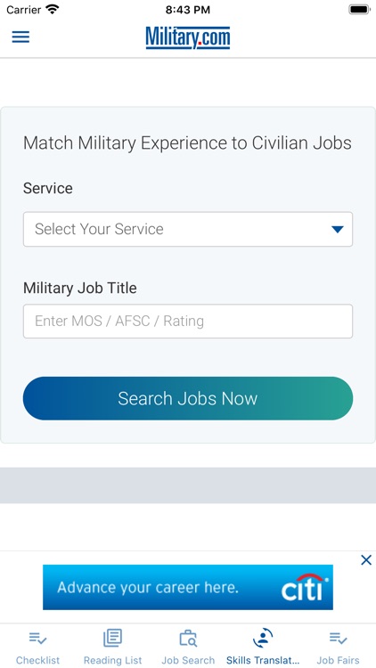 Transition by Military.com screenshot-5