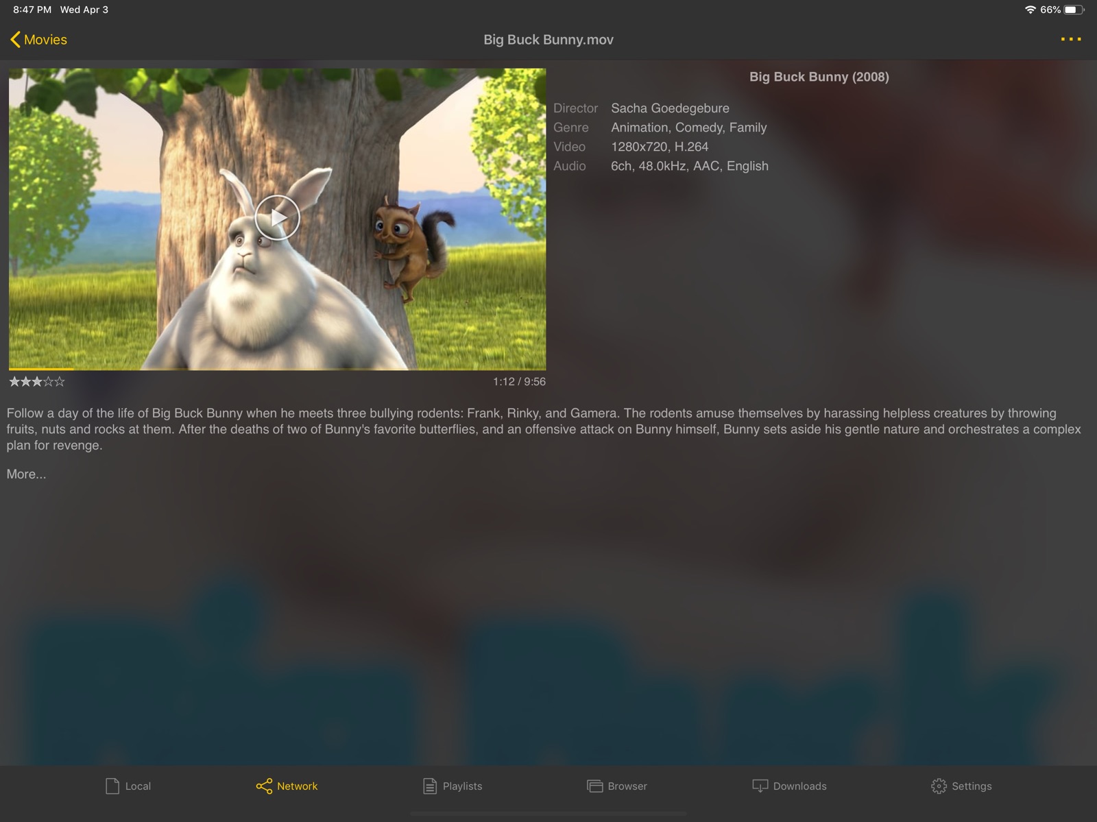 nPlayer Plus ipad screenshot 2