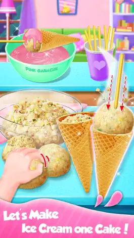 Game screenshot Ice Cream Cone Cake Maker apk