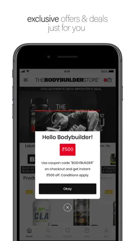 Game screenshot The Bodybuilder Store apk