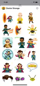 Doctor Strange Stickers screenshot #5 for iPhone