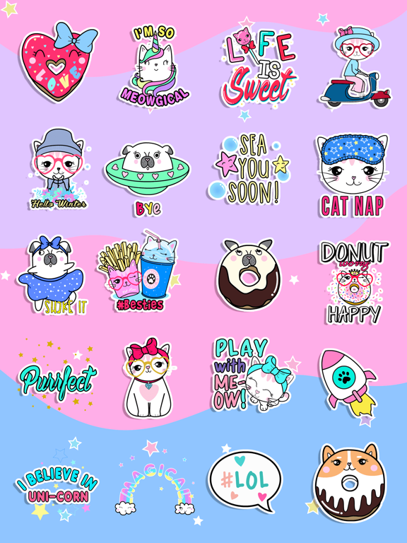Screenshot #6 pour Meowgical: Animated Stickers
