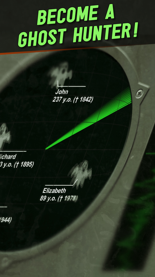 #1. Ghost Locator (iOS) 由: Sebastien Mougey