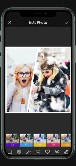 Game screenshot Foto Grid - Эффекты Ретушь apk
