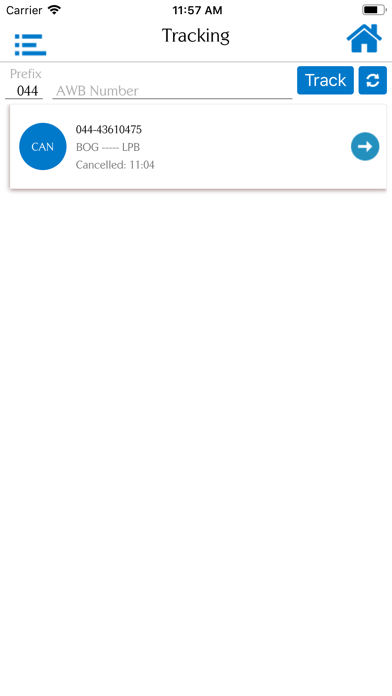 Aerolineas Argentinas Cargo iPhone screenshot 5 - Travel app