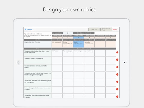 Rubrics VPP screenshot 3