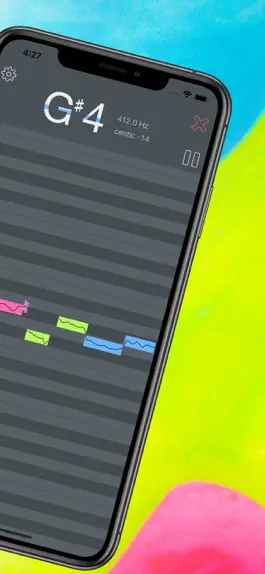 Game screenshot OnPitch - Vocal Pitch Monitor apk